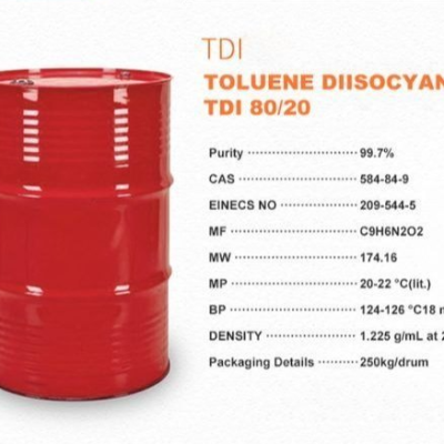 CAS NO.:584-84-9 Toluene diisocyanate 80/20