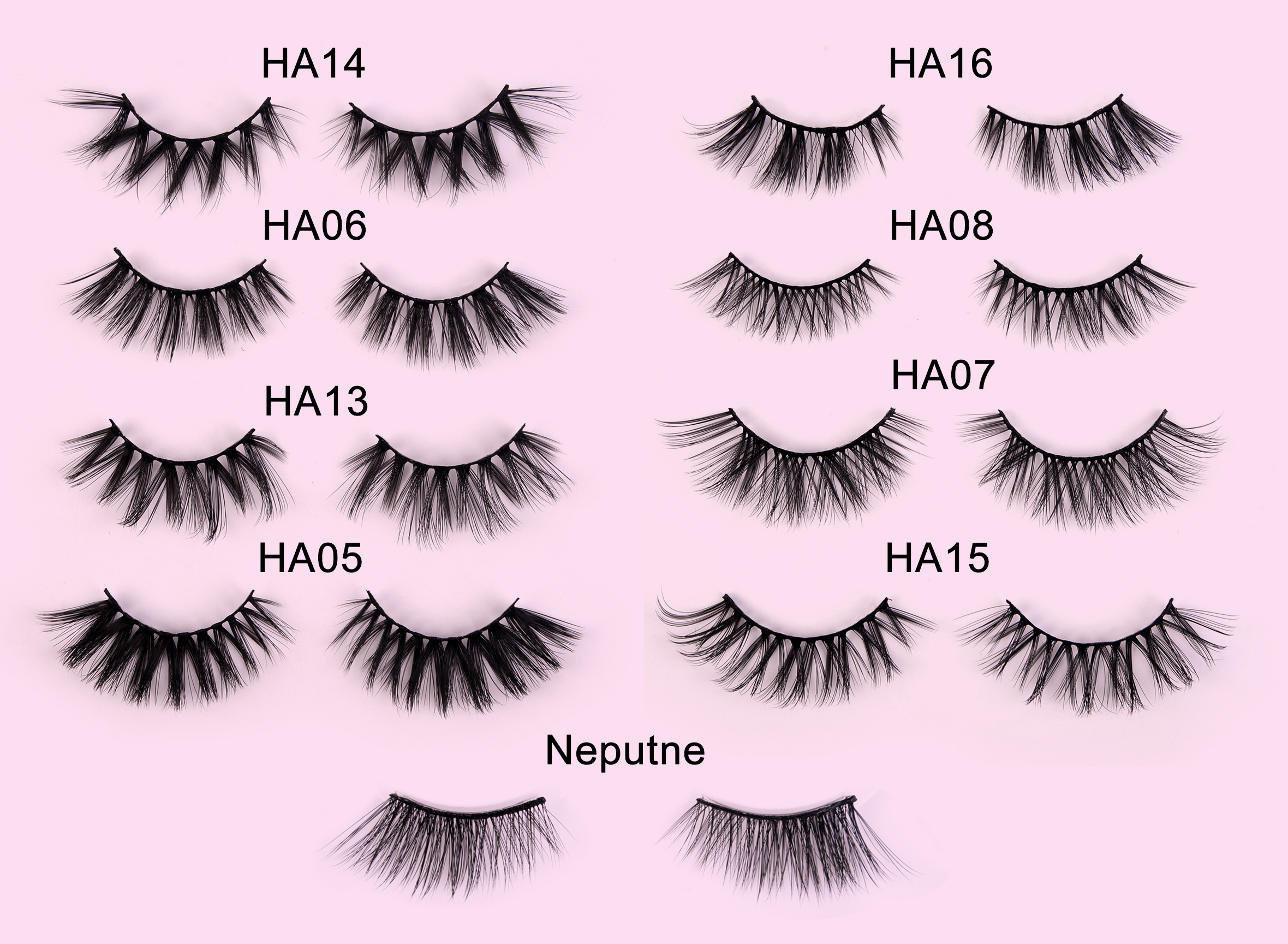 Faux Mink Half/Corner Lashes